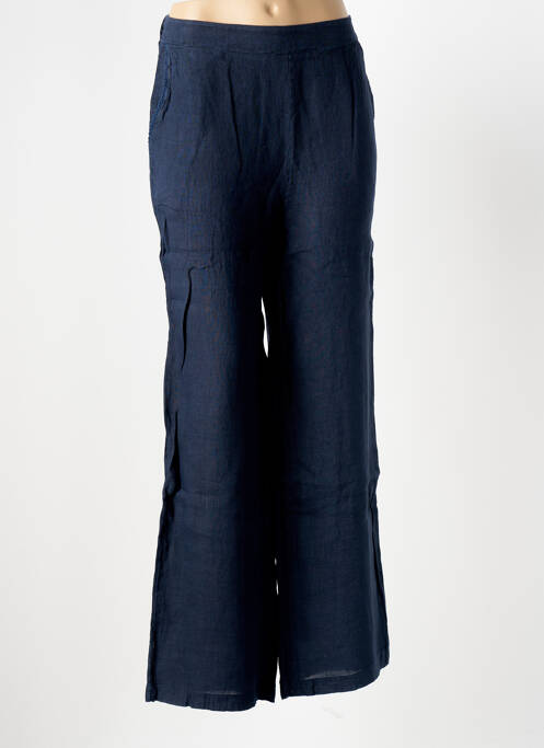 Pantalon droit bleu LE BOUDOIR D'EDOUARD pour femme
