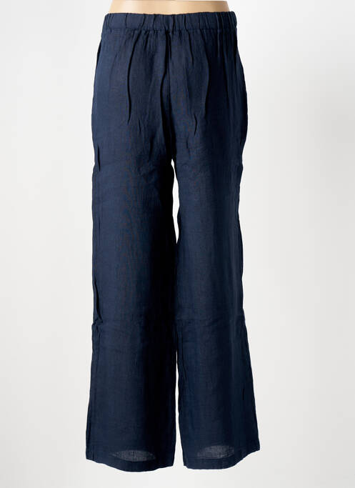 Pantalon droit bleu LE BOUDOIR D'EDOUARD pour femme