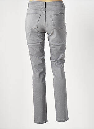 Jeans coupe slim poches gris LE BOUDOIR D'EDOUARD femme