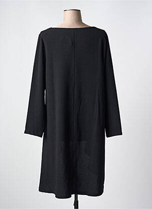 Tunique manches longues coupe asymétrique noir G!OZE femme