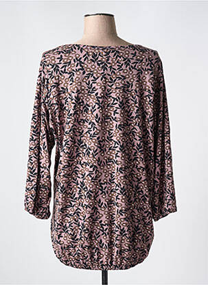 Tunique manches longues col v violet ZHENZI femme