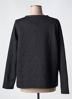 Veste casual col rond noir ZHENZI femme