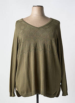 Pull vert ZHENZI pour femme