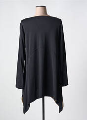 Tunique manches longues noir G!OZE pour femme seconde vue