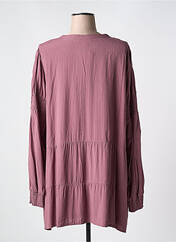 Tunique manches longues rouge ZHENZI pour femme seconde vue