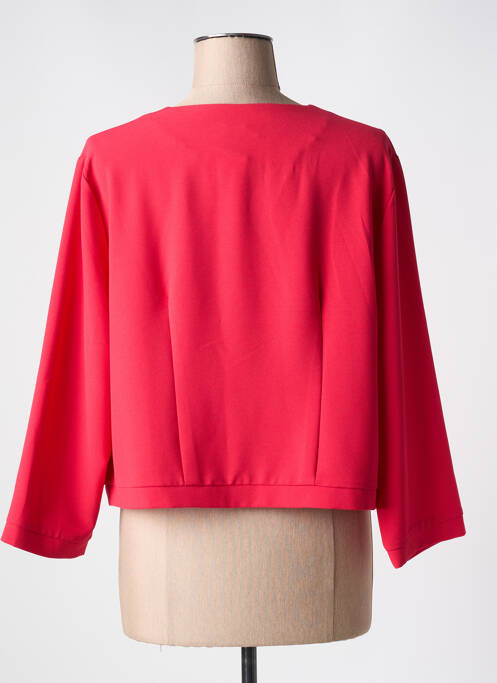 Boléro col rond rouge SPG WOMAN femme