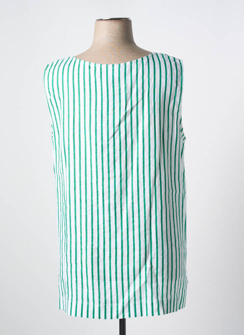 Top sans manche sans manche vert KOKOMARINA femme