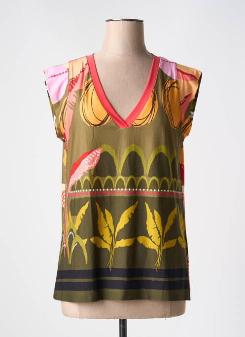 T-shirt vert BELTY pour femme