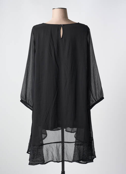 Tunique manches longues noir ZHENZI pour femme