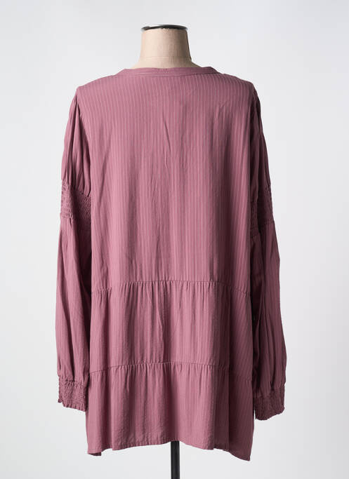 Tunique manches longues rouge ZHENZI pour femme