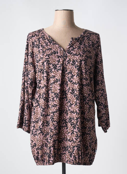 Tunique manches longues violet ZHENZI pour femme