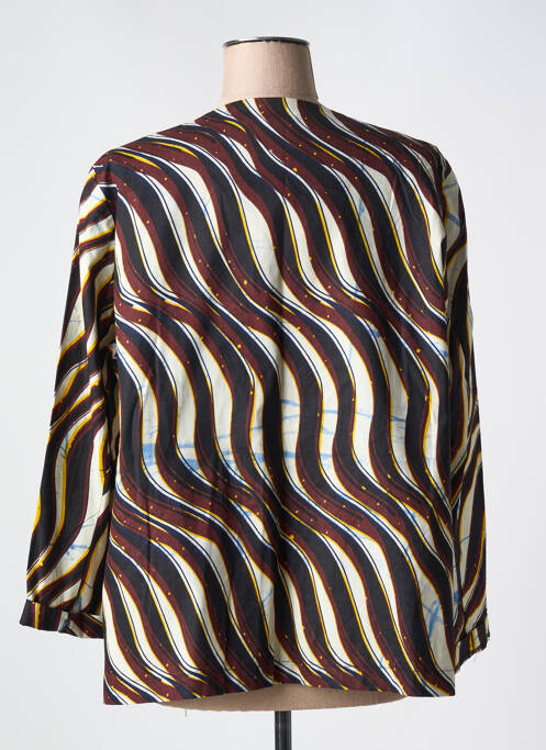 Veste chic marron OCTAVIE & LEONIE femme