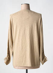 Gilet manches longues beige BARBARA LEBEK pour femme seconde vue