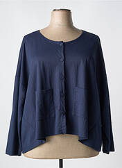 Gilet manches longues bleu G!OZE pour femme seconde vue