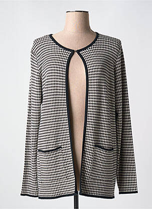 Gilet manches longues noir BARBARA LEBEK pour femme