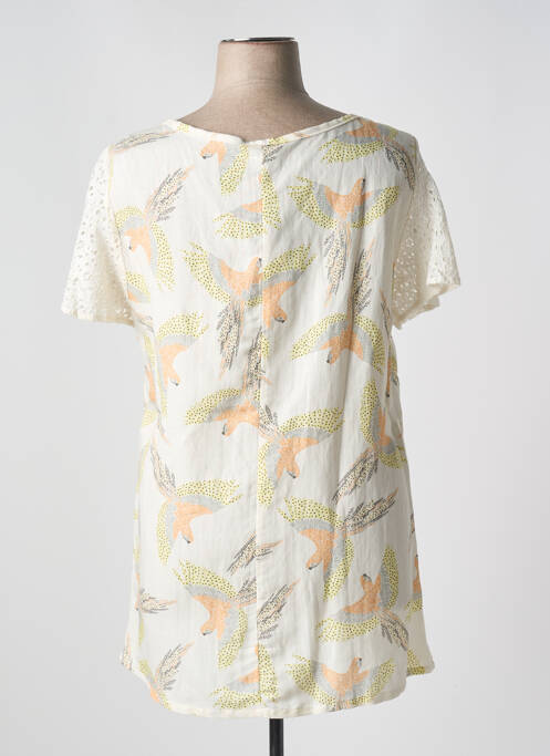 Blouse beige OCTAVIE & LEONIE pour femme