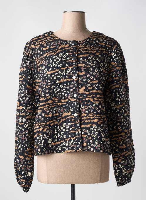 Veste casual noir KAFFE pour femme