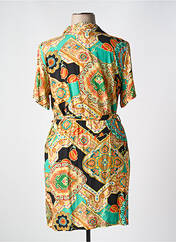 Robe mi-longue jaune BELTY pour femme seconde vue