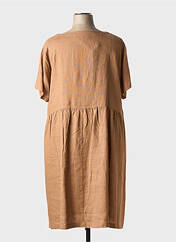 Robe mi-longue marron KOKOMARINA pour femme seconde vue