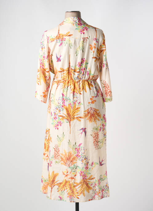 Robe longue beige DIANE LAURY pour femme