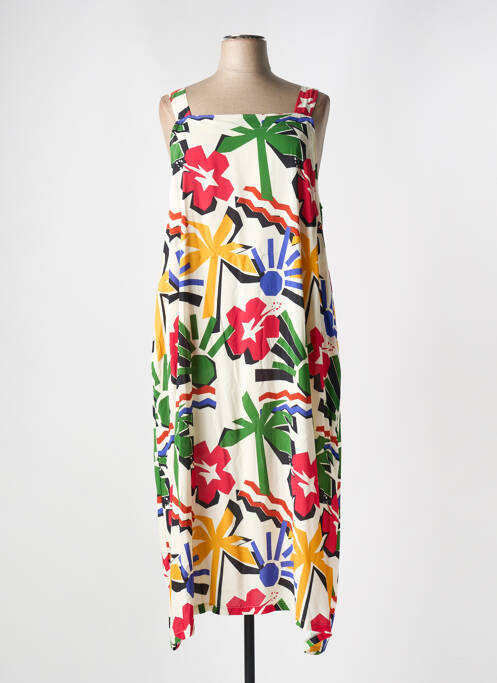 Robe longue beige G!OZE pour femme