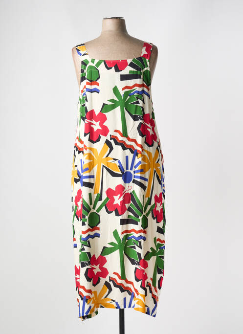 Robe longue beige G!OZE pour femme