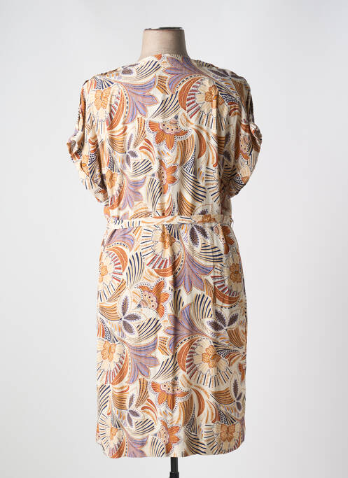 Robe mi-longue beige DIANE LAURY pour femme