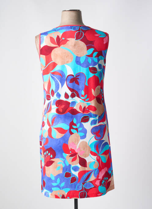 Robe mi-longue rouge BELTY pour femme