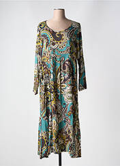 Robe longue marron G!OZE pour femme seconde vue