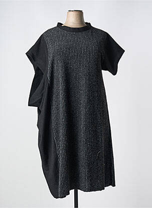 Robe mi-longue noir KOKOMARINA pour femme