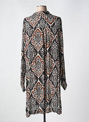 Robe mi-longue noir ZHENZI pour femme seconde vue