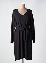 Robe pull noir ZHENZI pour femme seconde vue