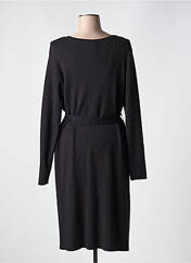 Robe pull noir ZHENZI pour femme seconde vue