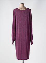 Robe pull violet ZHENZI pour femme seconde vue
