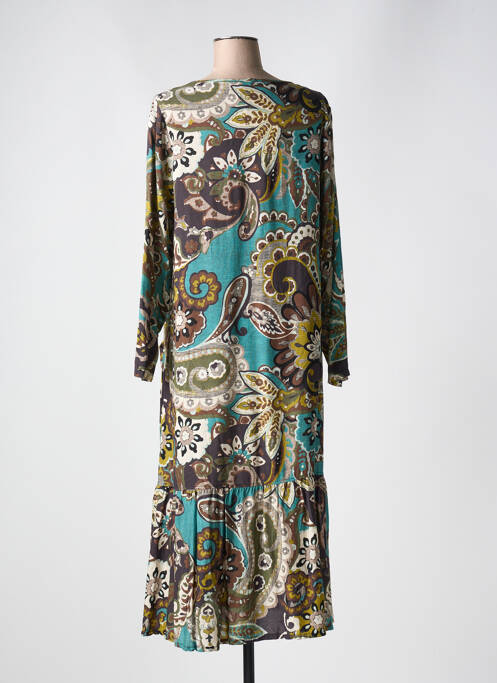 Robe longue marron G!OZE femme