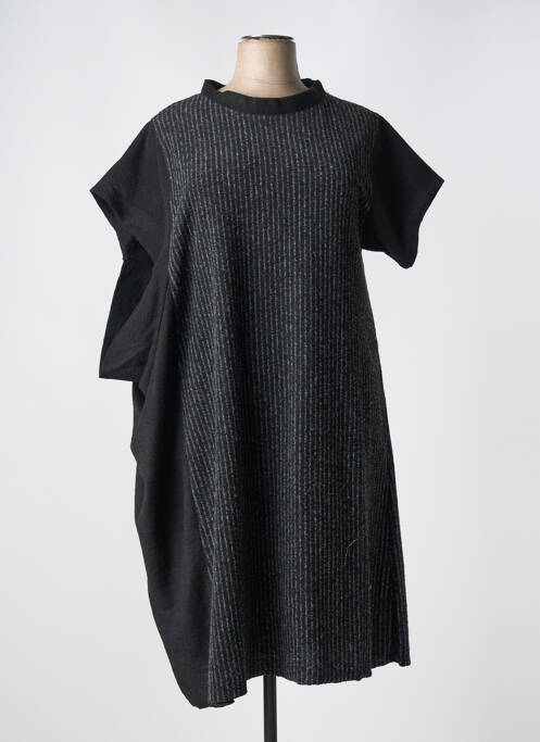 Robe mi-longue noir KOKOMARINA pour femme