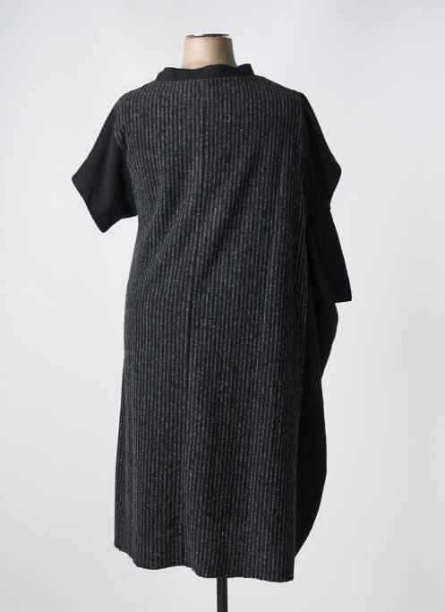 Robe mi-longue noir KOKOMARINA pour femme