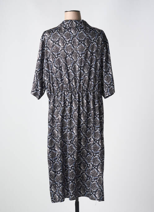 Robe mi-longue noir OCTAVIE & LEONIE pour femme