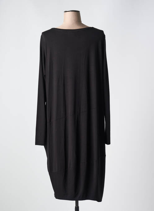 Robe mi-longue noir ZHENZI femme