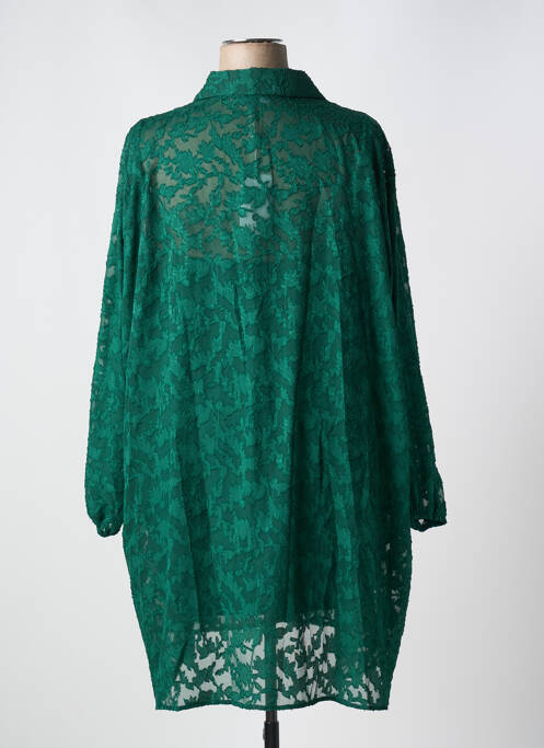Robe mi-longue vert ZHENZI femme