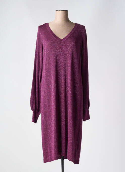 Robe pull violet ZHENZI pour femme