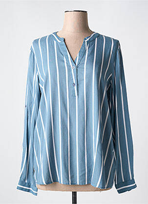 Blouse bleu KAFFE pour femme