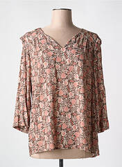 Blouse marron DIANE LAURY pour femme seconde vue