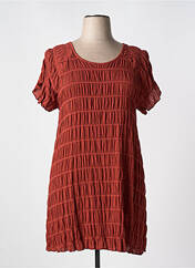 Tunique manches courtes orange G!OZE pour femme seconde vue