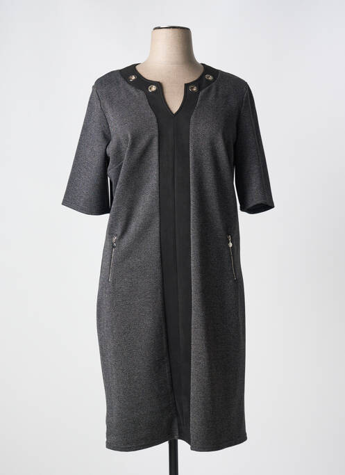 Robe mi-longue noir DIANE LAURY pour femme
