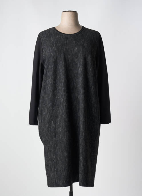 Robe mi-longue noir KOKOMARINA pour femme