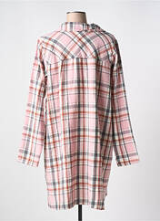 Chemise de nuit rose ZHENZI pour femme seconde vue