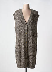 Gilet sans manche noir ZHENZI pour femme seconde vue