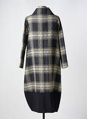 Manteau long noir G!OZE pour femme seconde vue