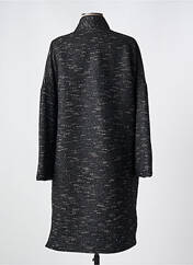 Manteau long noir KAKIE pour femme seconde vue